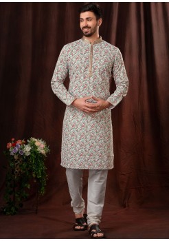 Multi Poly Mens Kurta