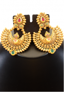 Designer Gold Earrings