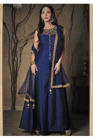 dark blue color dress