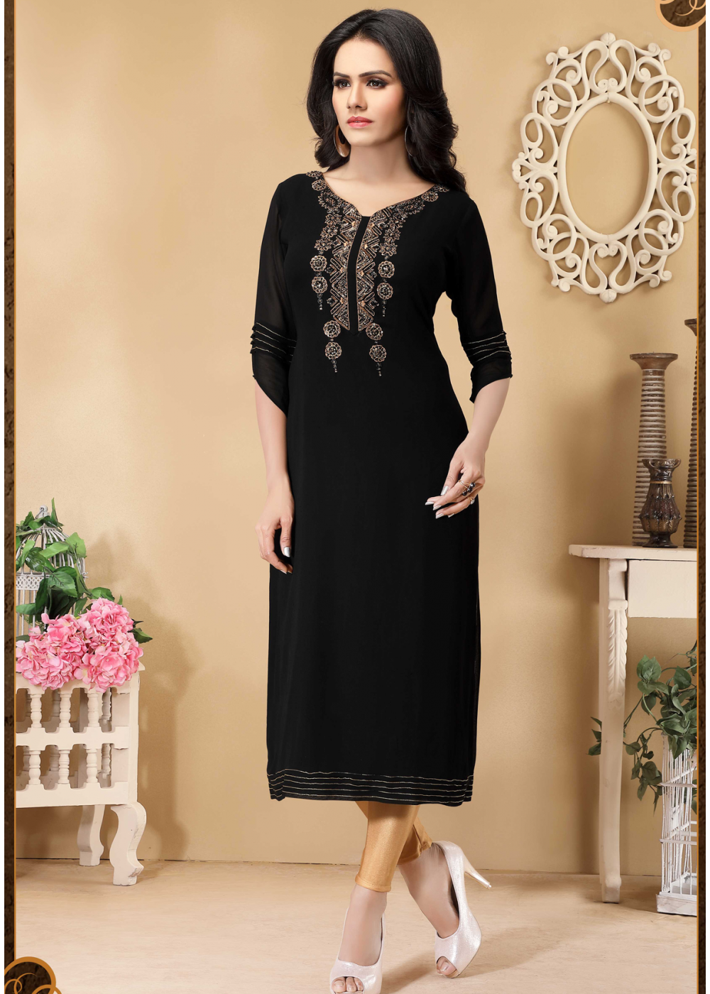 Party Wear Georgette Kurtis Online Shopping for Women at Low Prices